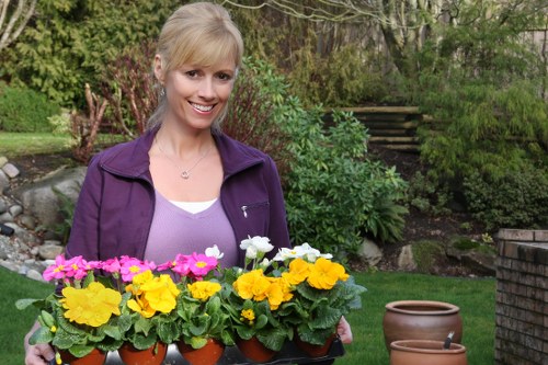 Local gardeners creating a tidy and attractive garden